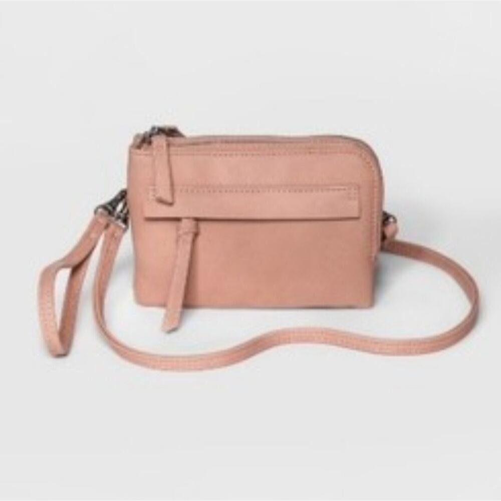 Small Crossbody or Wristlet Blush Bag Universal Thread